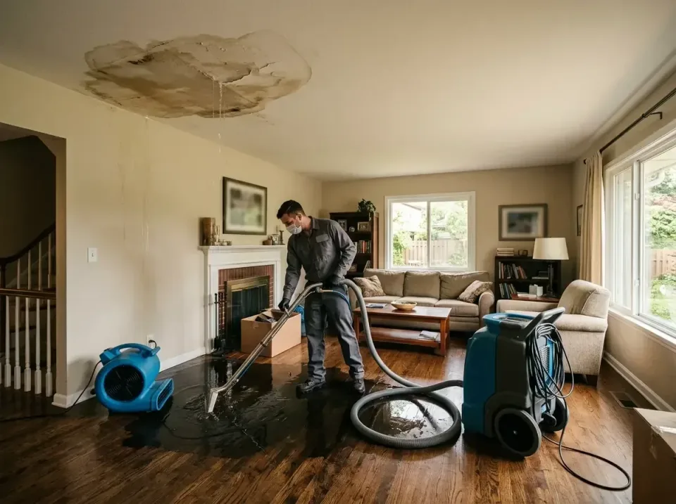 attic-pipe-burst-ceiling-drip-008 — frequently asked questions, Water Damage Restoration & Carpet Care in Bowdon, GA